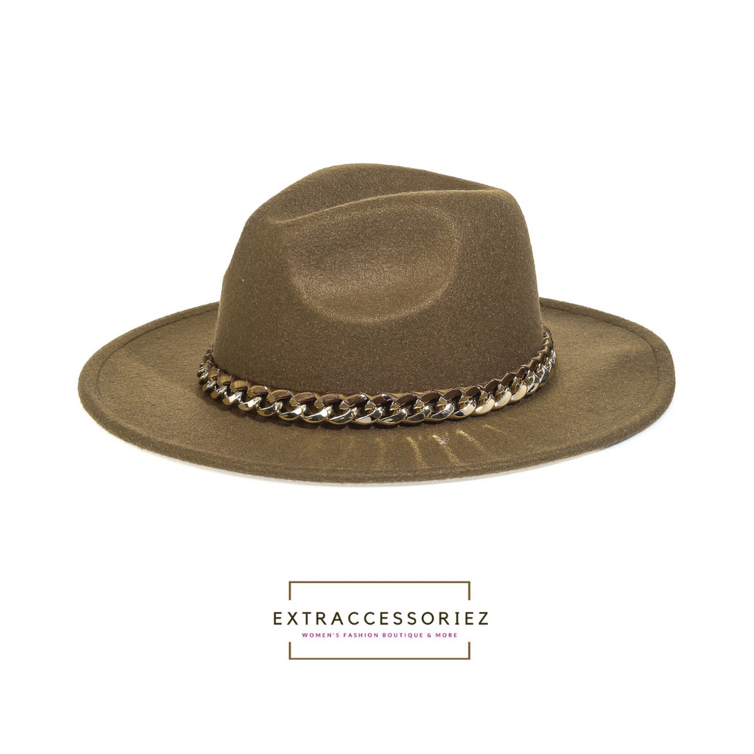 Fancy Fedora - Mocha Brown