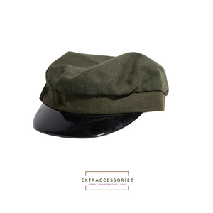 Cabby Hat - Olive Green