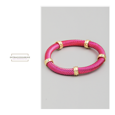 TWISTED PINK - BRACELET